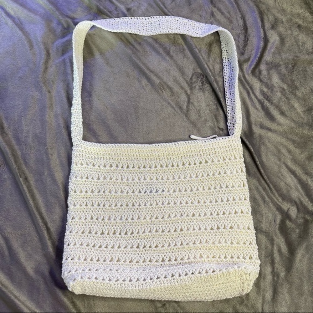 Vintage Raffia Boho Carlo D’Santi shoulder bag